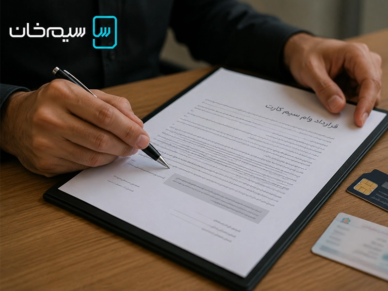 بررسی قرارداد وام با سیم کارت 0912 پیش از انتقال سند